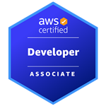 Badge di AWS Certified Developer - Associate