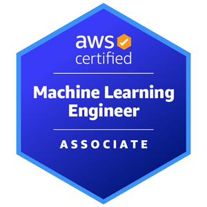 Badge AWS&nbsp;Certified&nbsp;Machine&nbsp;Learning&nbsp;Engineer&nbsp;&ndash; Associate