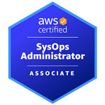 AWS Certified SysOps Administrator - Associate badge