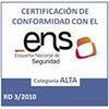 Logotipo de la categor&iacute;a Alta del ENS