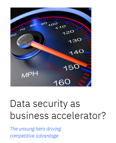 Data Security as a Business Accelerator 