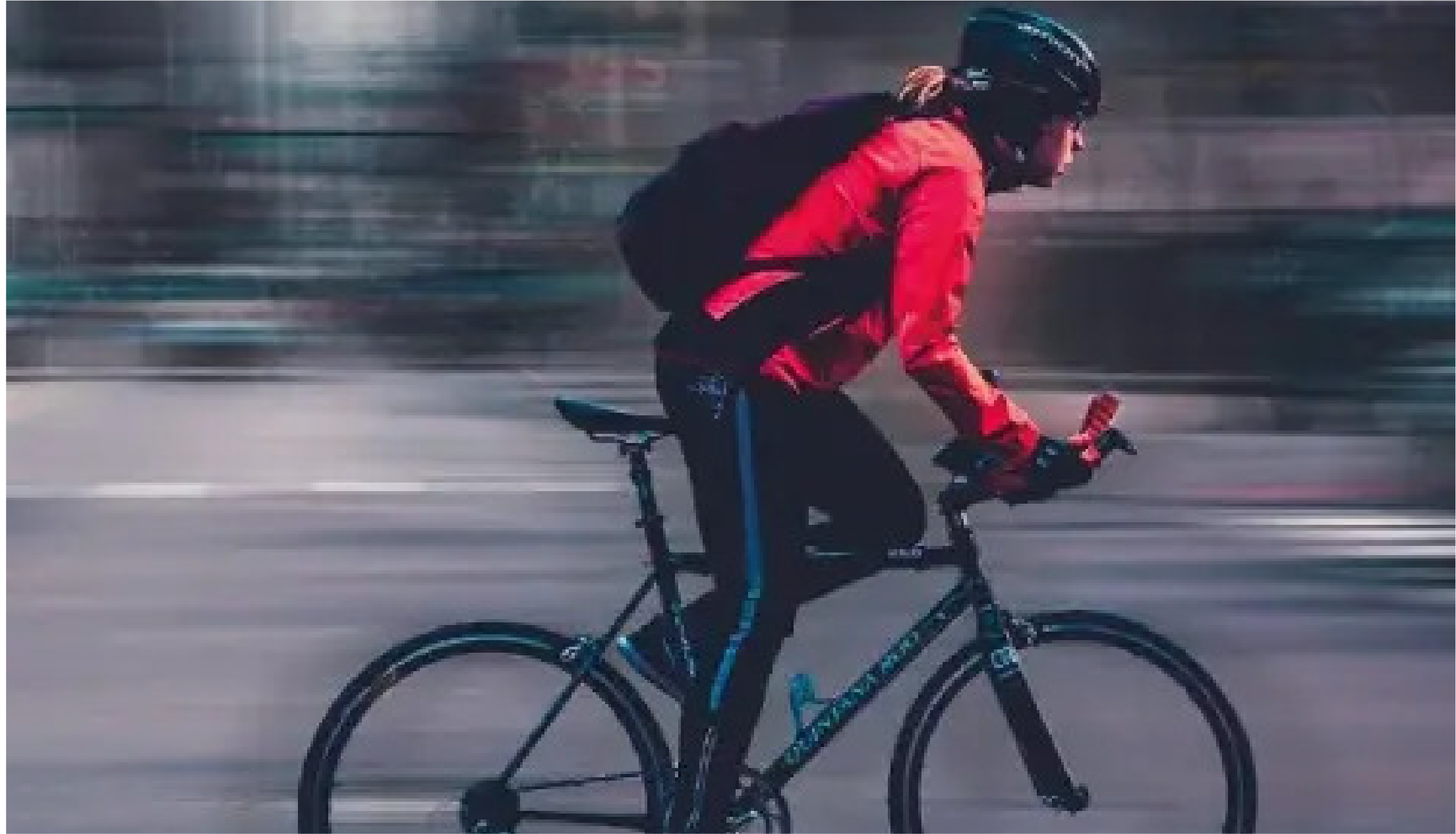 hombre en bicicleta