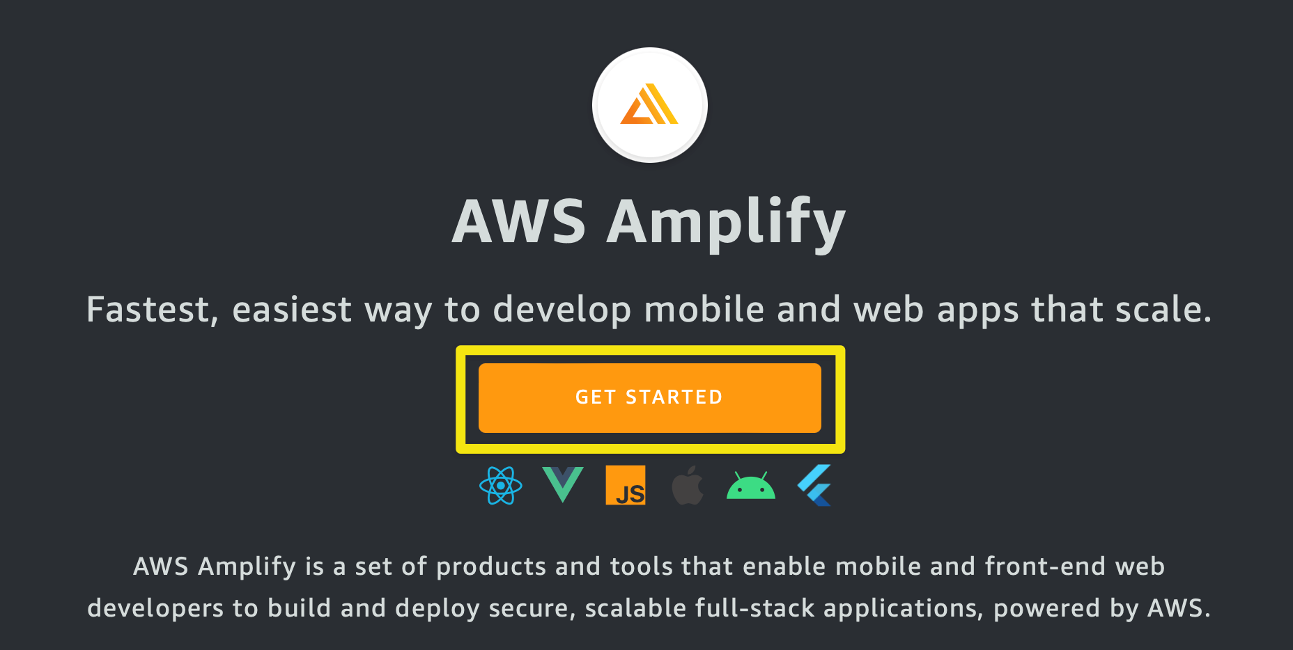 amplify-getstarted