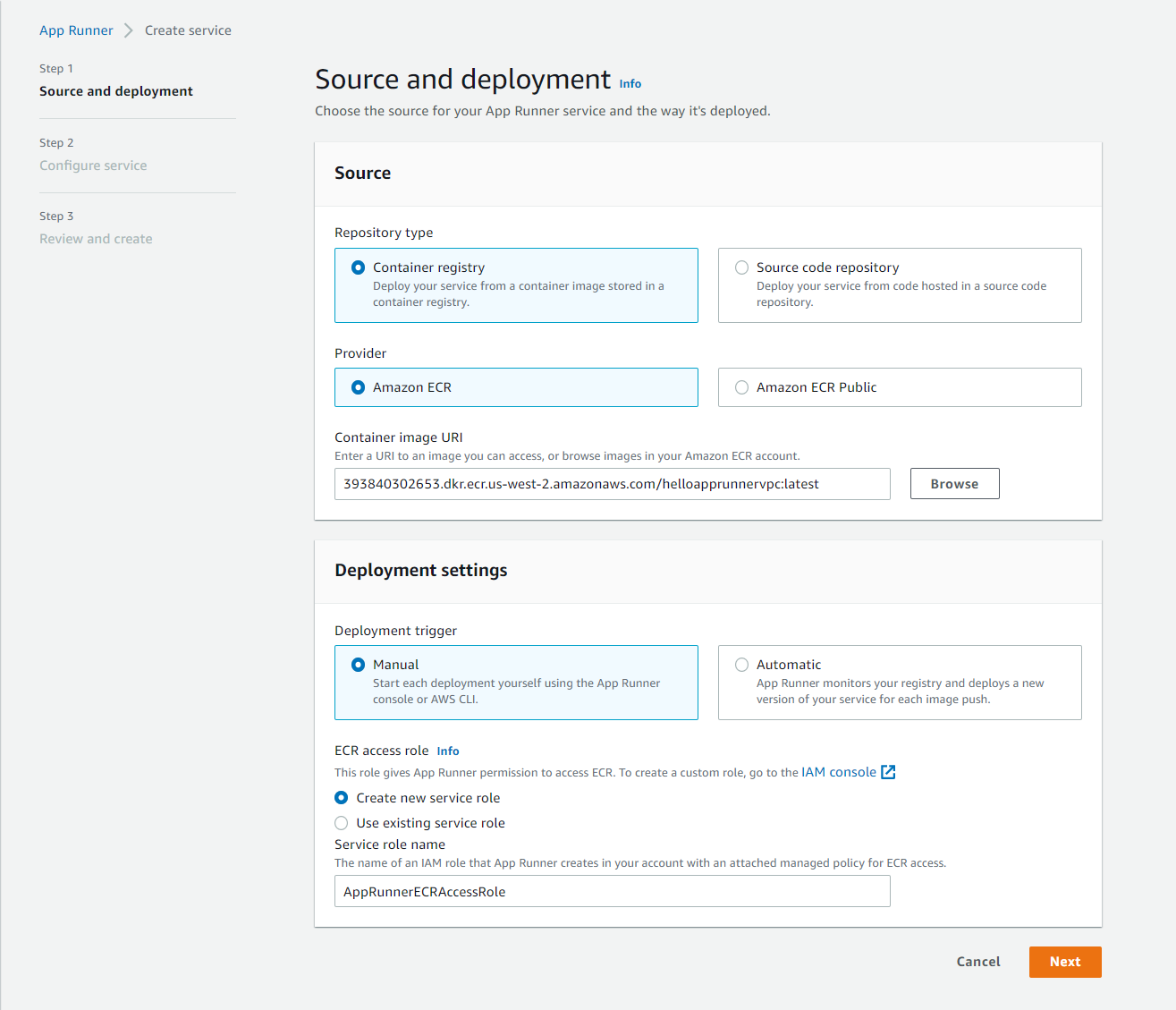 source and deployment