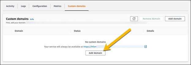 custom domains