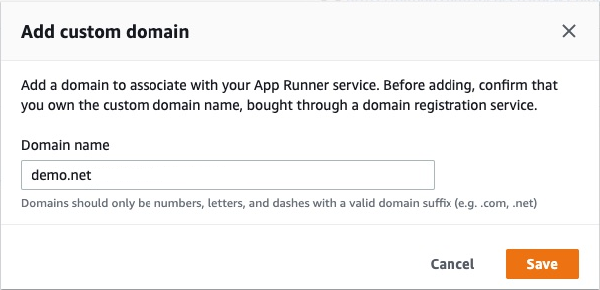 add custom domain