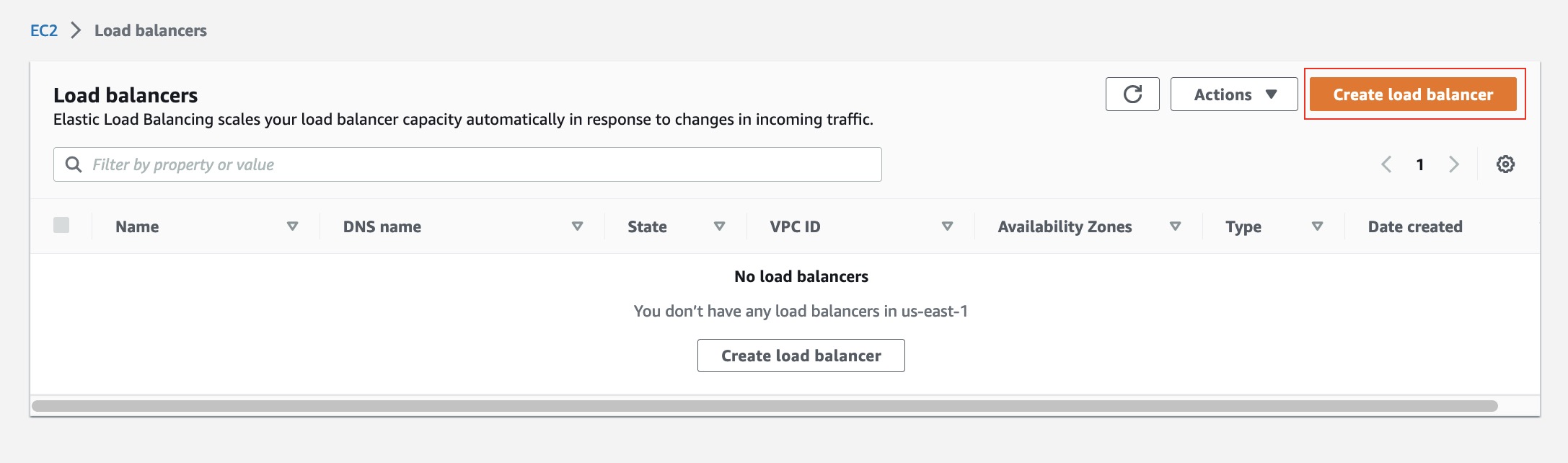 Open AWS Application Load Balancer