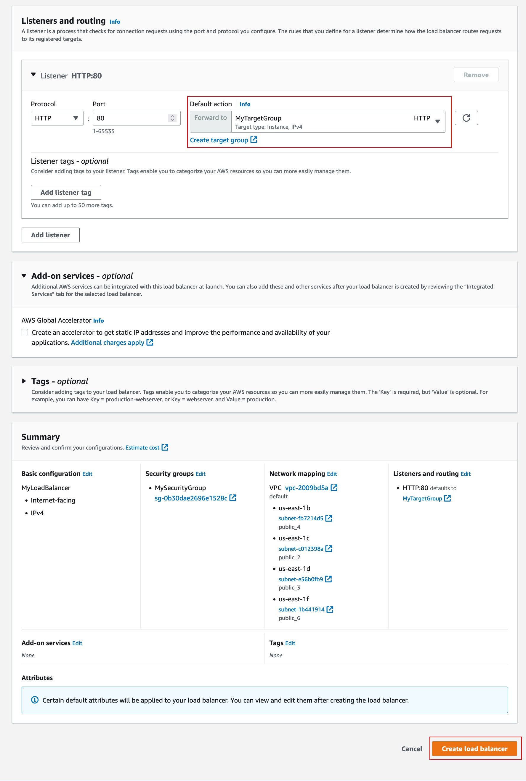 Review Load Balancer