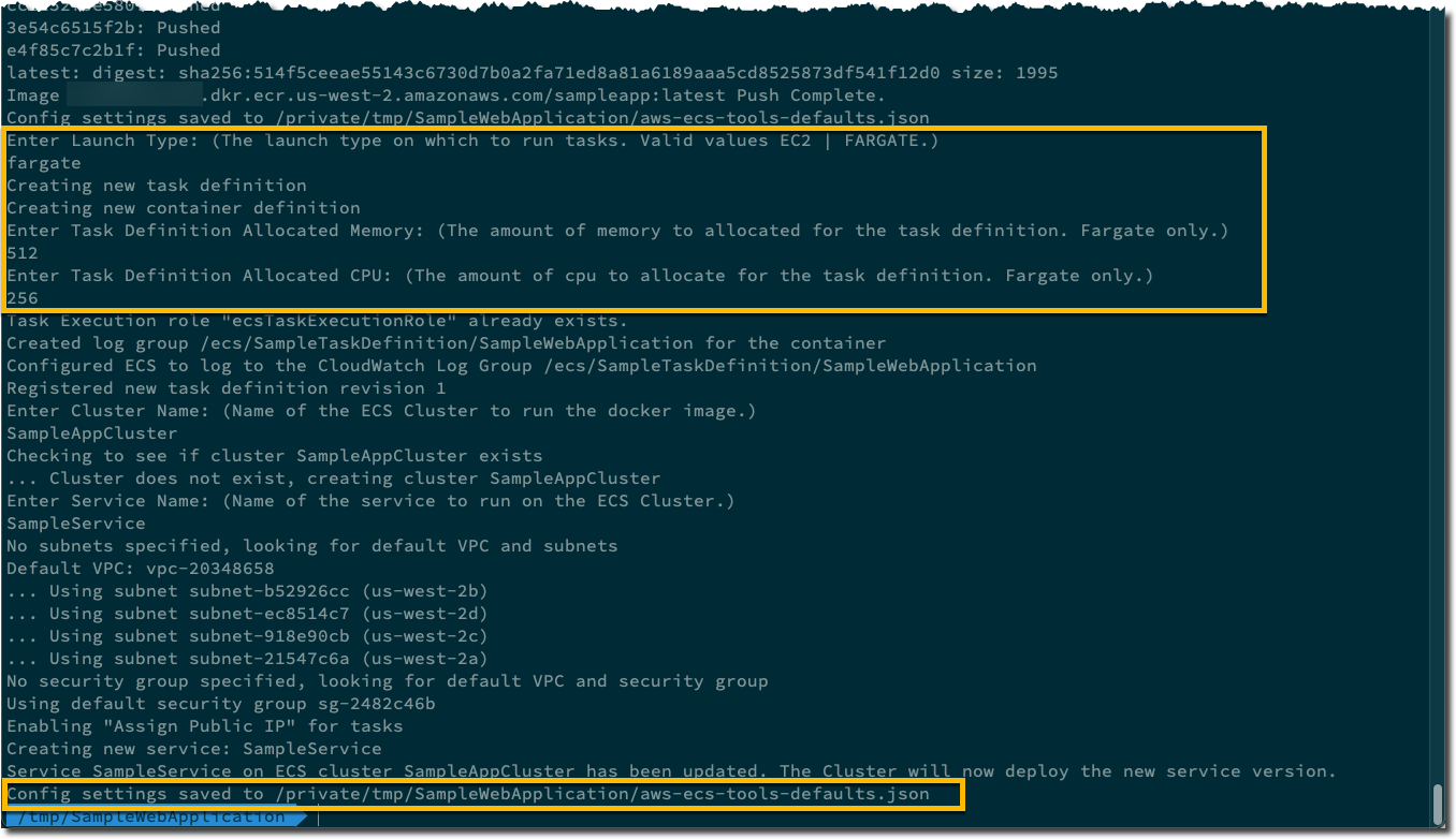 container vm