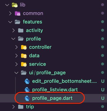 The profile_page.dart file