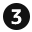 Icon of number 3