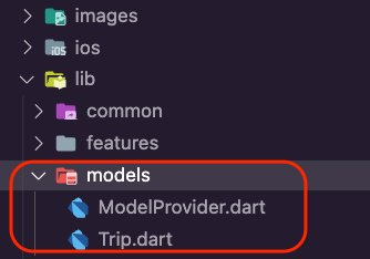 The Amplify CLI generates the model&rsquo;s dart file