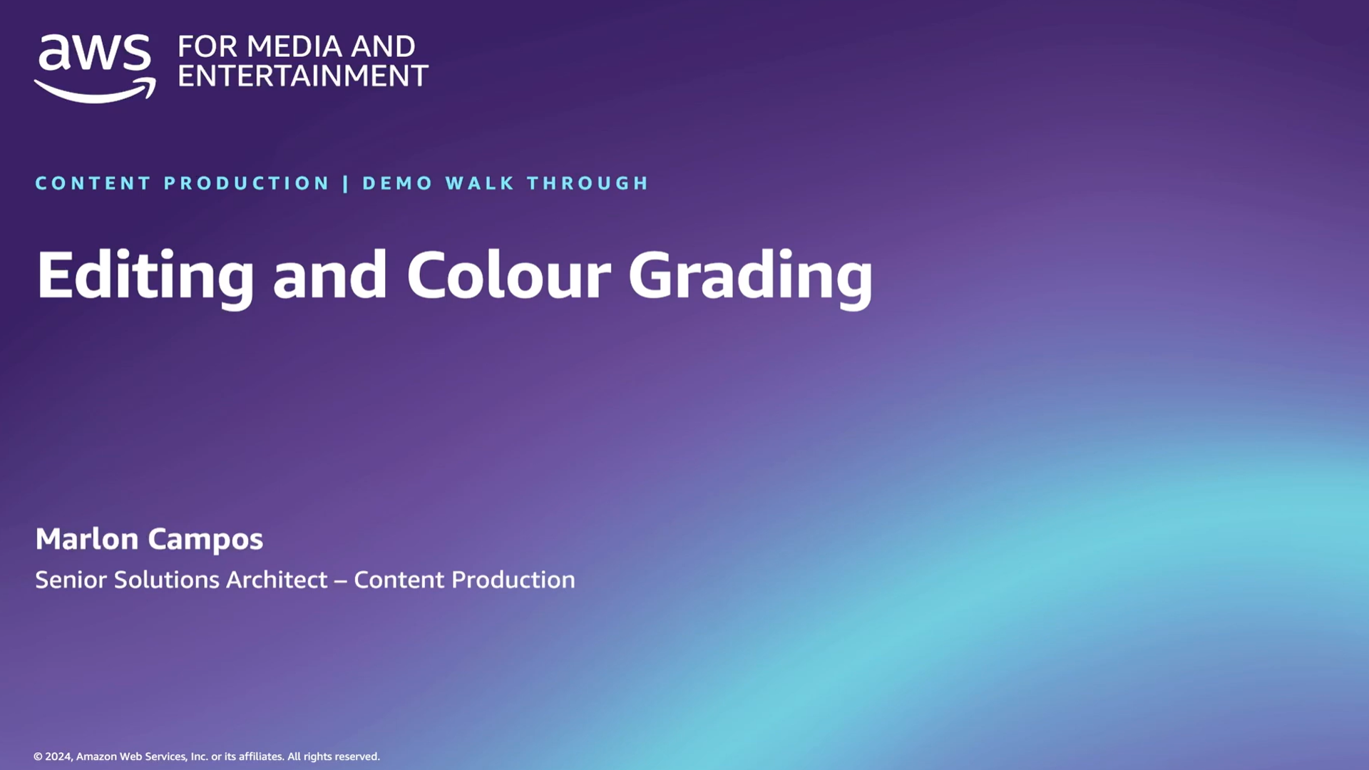 IBC24 - Content Production - Editing and Grading