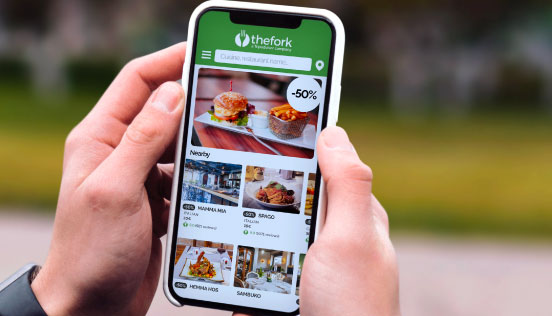 L&rsquo;application TheFork