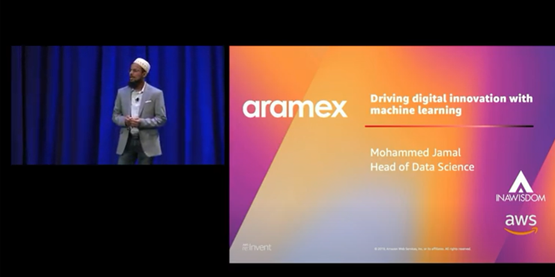 Miniatura Soluzione di machine learning AWS per Aramex