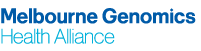 Logotipo de Melbourne Genomics Health Alliance