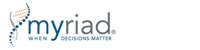 Logo da Myriad Genetics