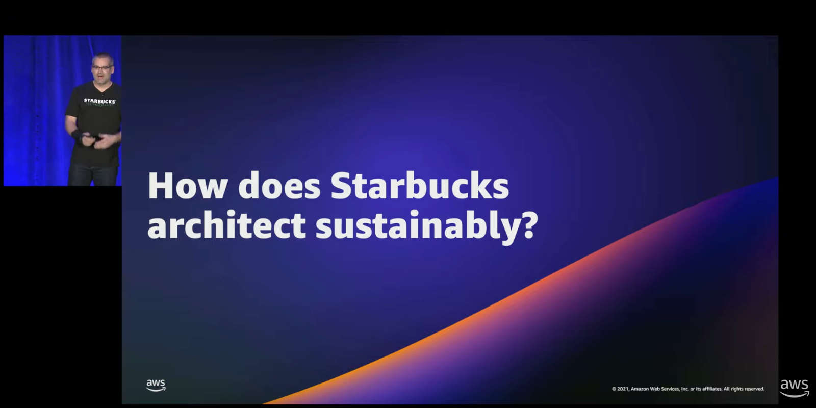 How does Starbucks architect sustainabily?