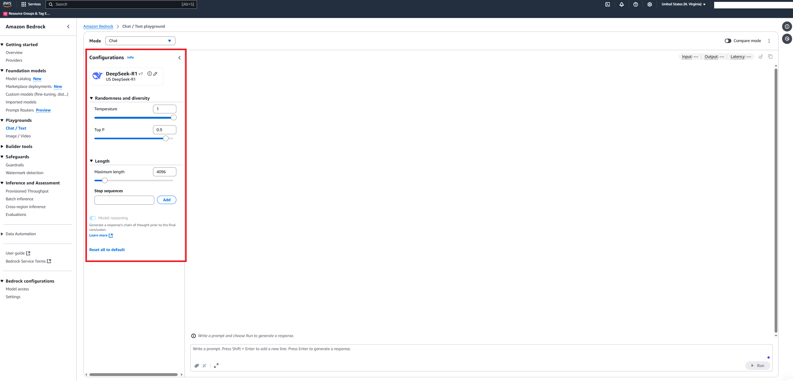 如何使用 Bedrock 轻松调用 DeepSeek-R1-AWS 云服务