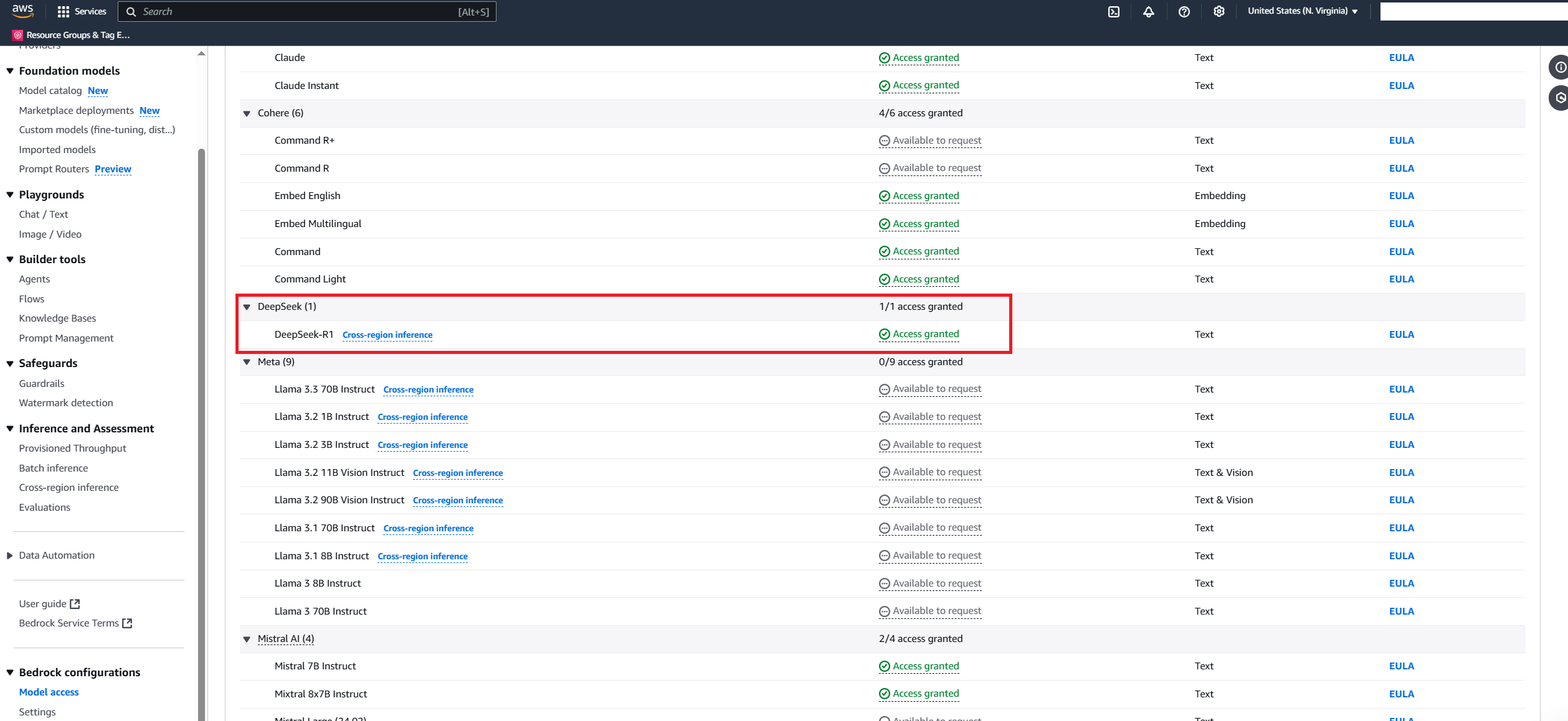 如何使用 Bedrock 轻松调用 DeepSeek-R1-AWS 云服务