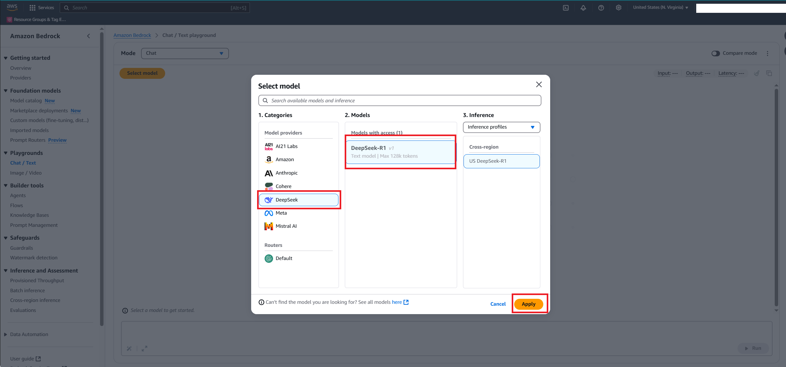 如何使用 Bedrock 轻松调用 DeepSeek-R1-AWS 云服务