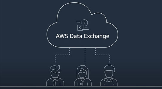 vector graphic of cloud with application icons exploding out of center of cloud