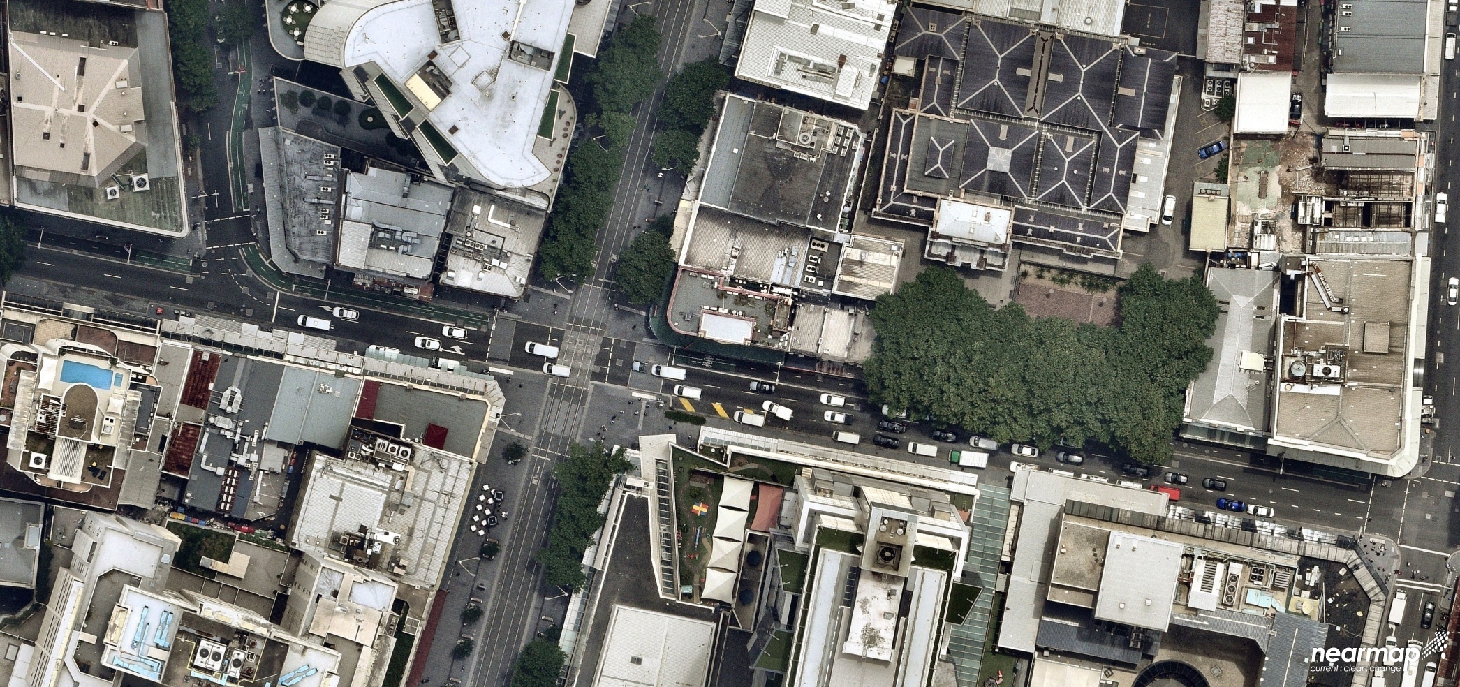 Aerial view of Sydney