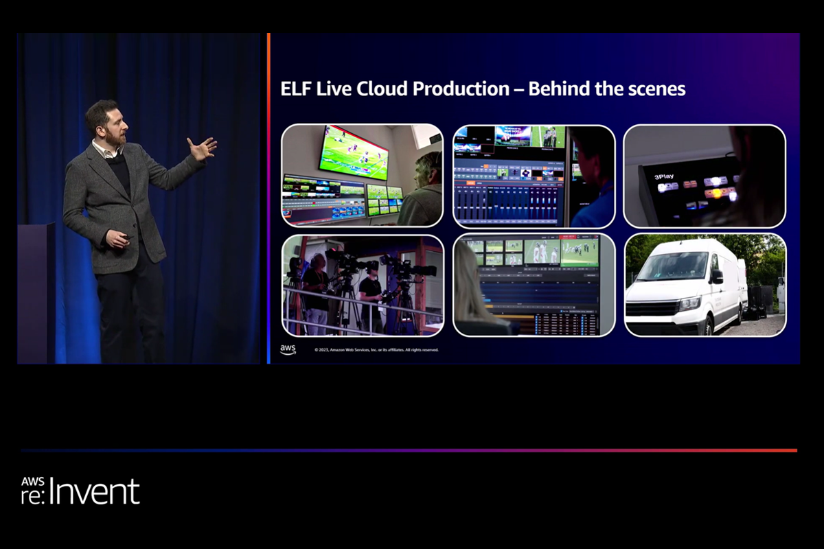 European League of Football live cloud production on AWS