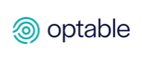Optable company logo with a teal circular icon and the word 'optable' in dark blue text.
