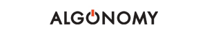 The Algonomy logo featuring the company name in bold letters with a stylized power button in the letter 'O'.