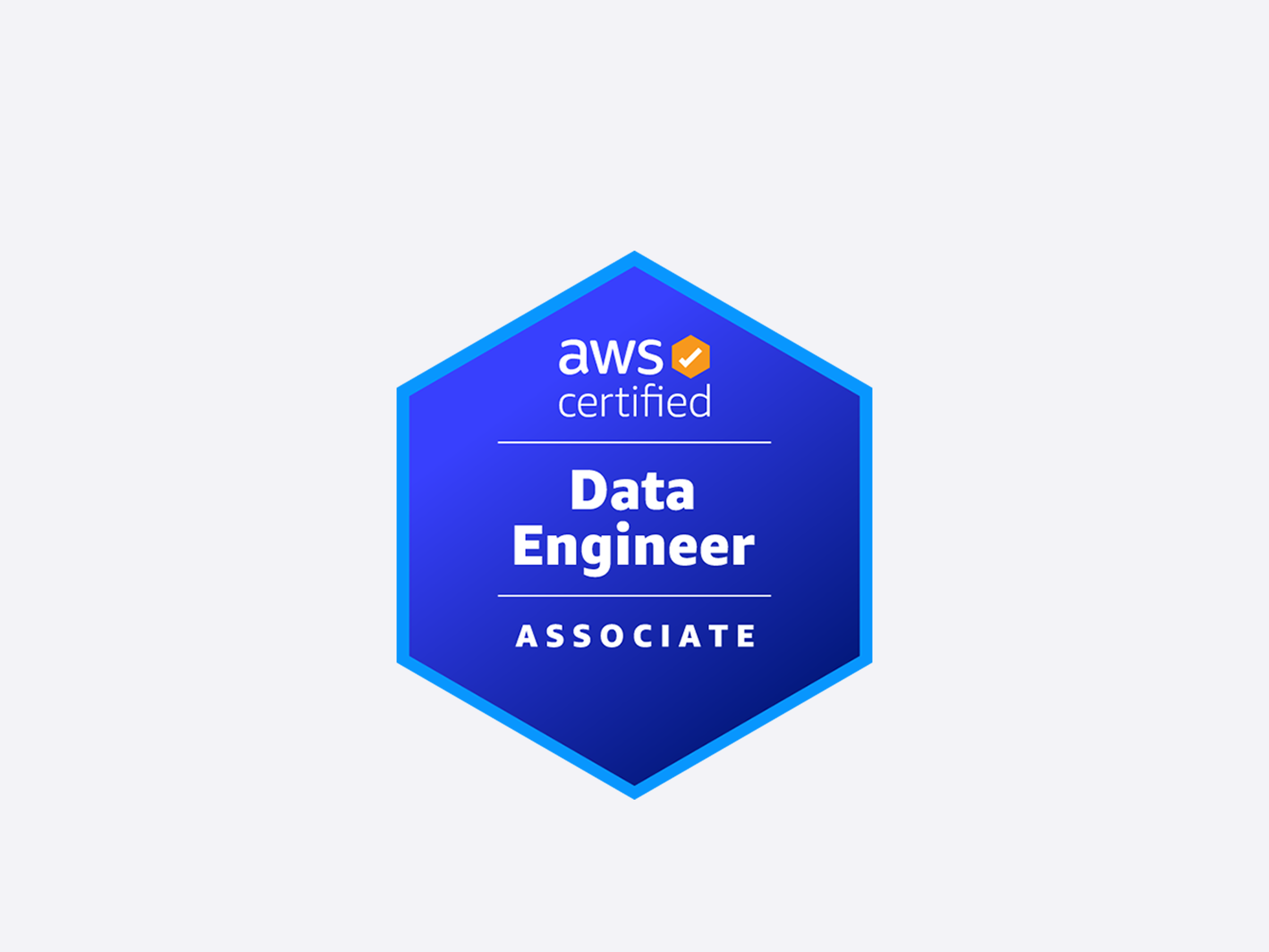 AWS Certified Data Engineer - Associate badge