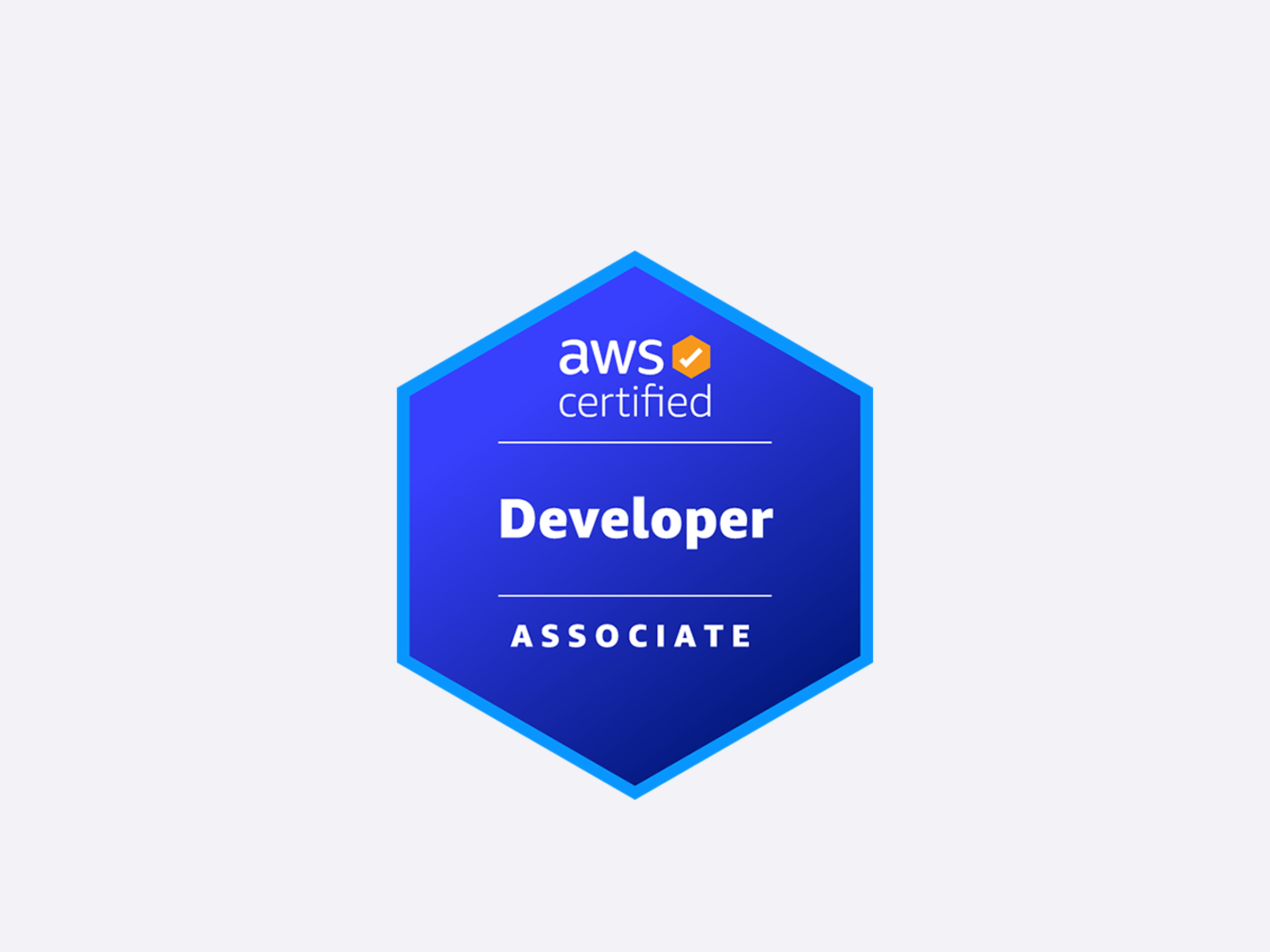 AWS Certified Developer - Associate 徽章