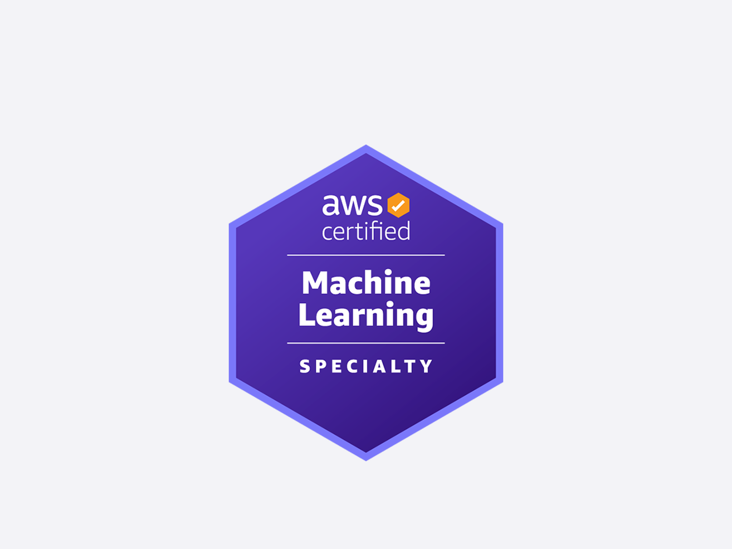 AWS Certified Machine Learning - Specialty バッジ