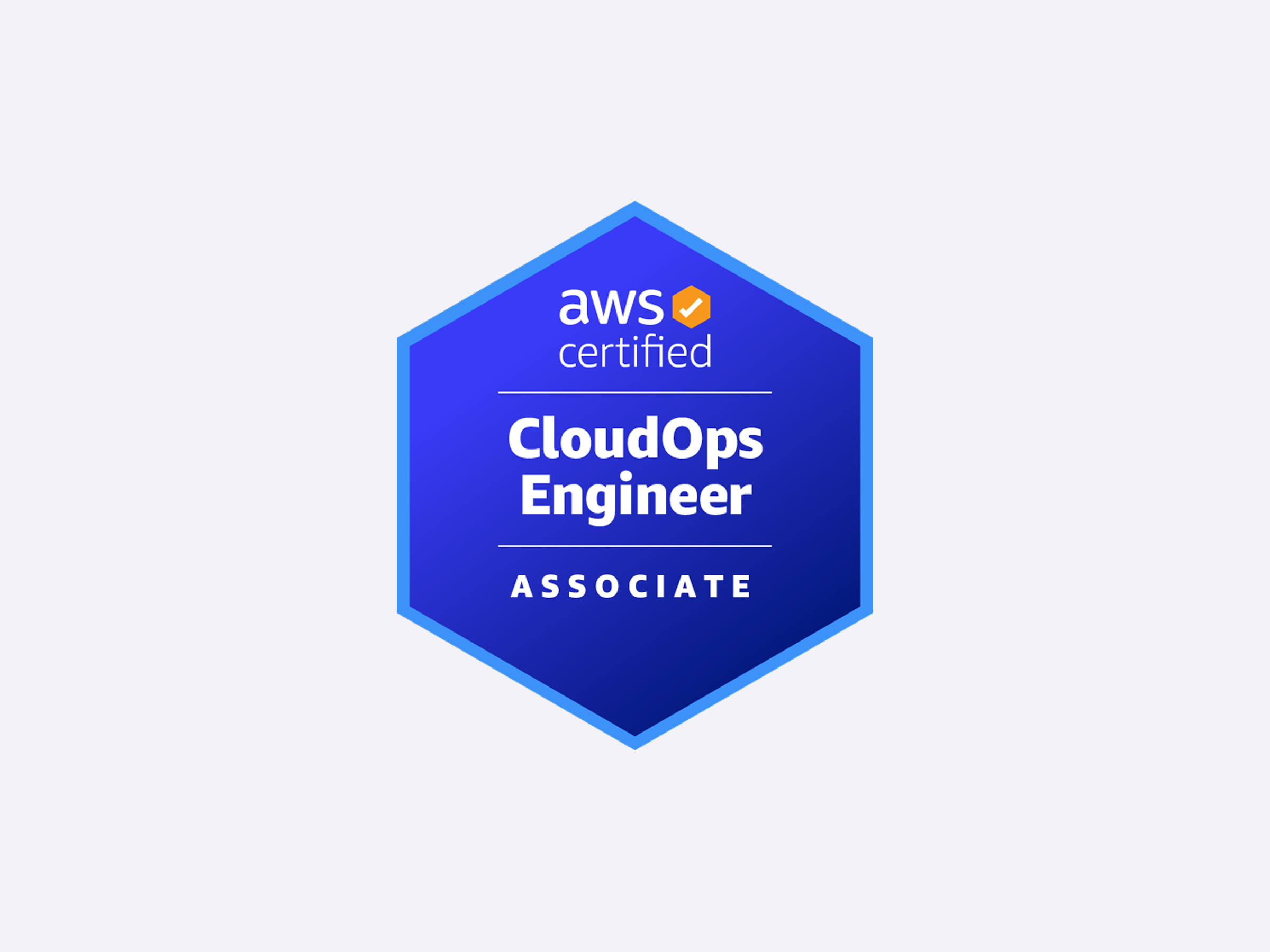 AWS Certified CloudOps Engineer - Associate バッジ