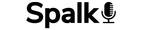 The Spalk company logo in black on a transparent background.