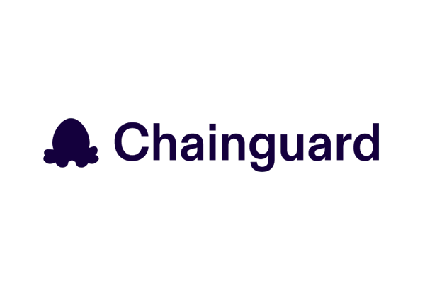 Chainguard logo featuring a dark purple octopus icon next to the text "Chainguard."