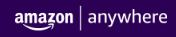 Amazon Anywhere logo on a purple background