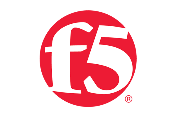 Red square with white "f5" text in bold, stylized font.