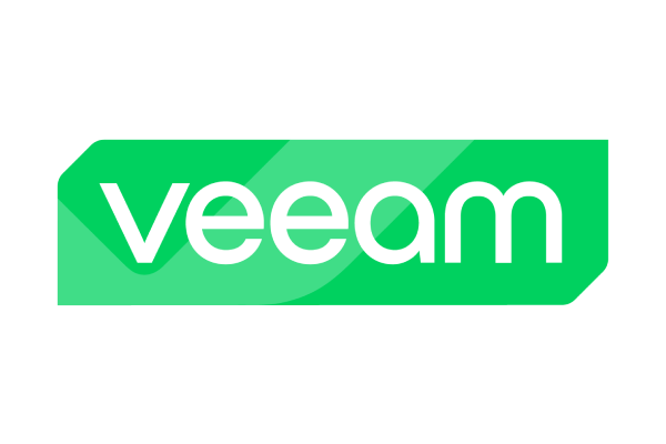 Veeam company logo in green and white.