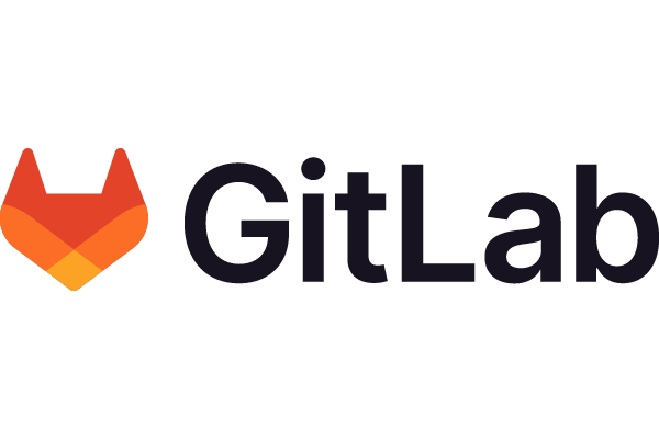GitLab logo featuring the orange fox head icon and the word 'GitLab' in bold text.