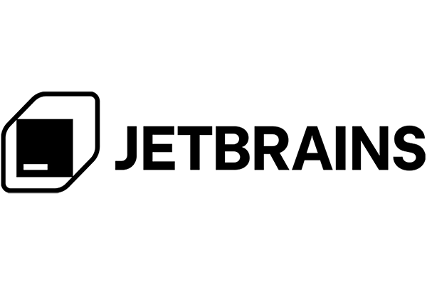 Black logo image for AWS re:Invent, the annual Amazon Web Services cloud computing conference.