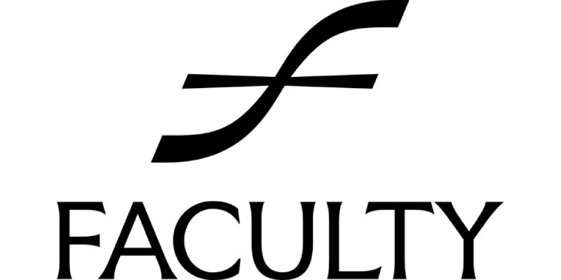 The word "FACULTY" in bold black text below a stylized "F" logo.