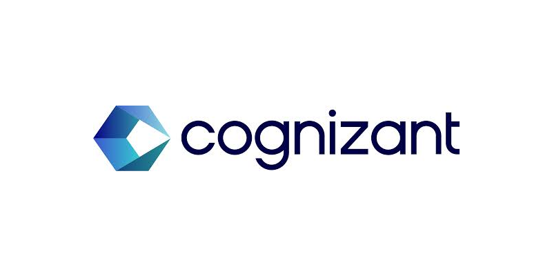 2Cognizant logo featuring a blue geometric hexagon design and the company name in dark blue text.