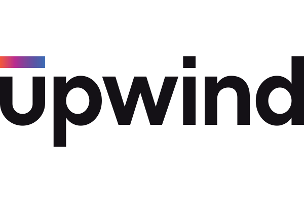 Upwind logo with a gradient accent on the letter 'u'.