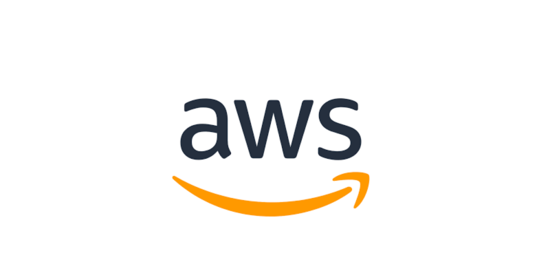 2Amazon Web Services (AWS) logo with 'aws' text and a yellow curved arrow underneath."