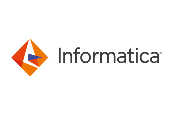 The Informatica company logo with a geometric orange and red icon and the word 'Informatica' in black text.
