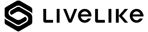 LiveLike logo in black text on a transparent background