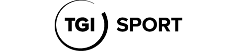 A vertical black bar logo graphic representing the TGI (The Good Ideas) branding, used for AWS events and marketing materials.