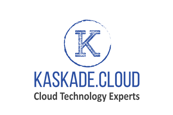 Kaskade Cloud logo featuring a blue cloud graphic and the brand name below it.
