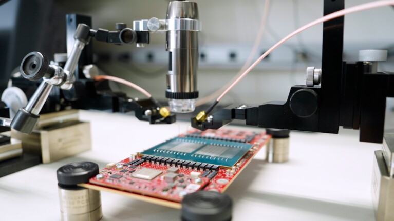 Follow us into the lab where AWS designs custom chips